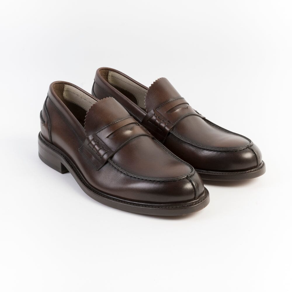 BERWICK 1707 11020 Moccasin Lugo Dark Brown