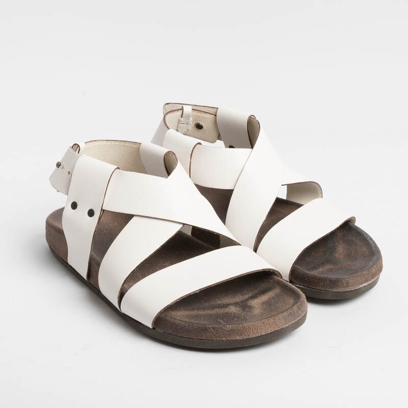 GIULIA TADDEUCCI - Flat sandals - 46464 - White