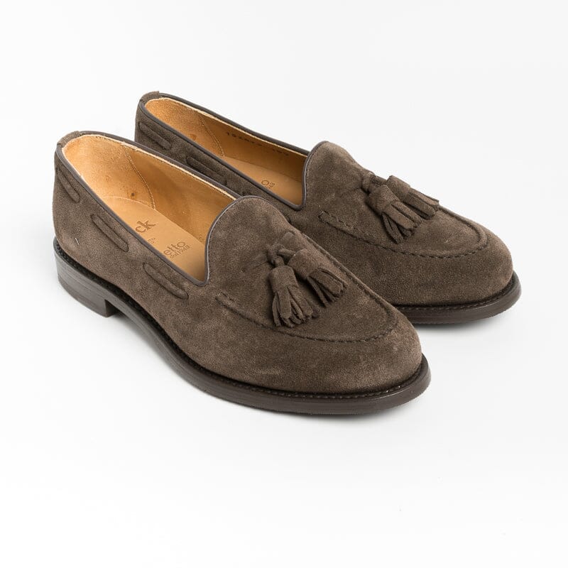 BERWICK 1707 Women s Moccasin 193 Dark Brown Suede