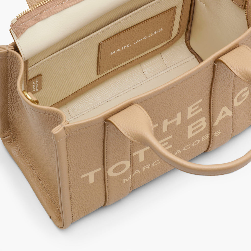 MARC JACOBS: The Tote Bag leather bag - Beige  Marc Jacobs tote bags  H009L01SP21 online at