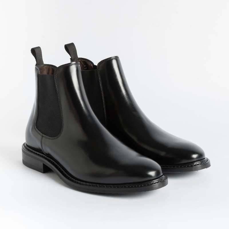 BERWICK 1707 Chelsea boot 119 Antique Nero