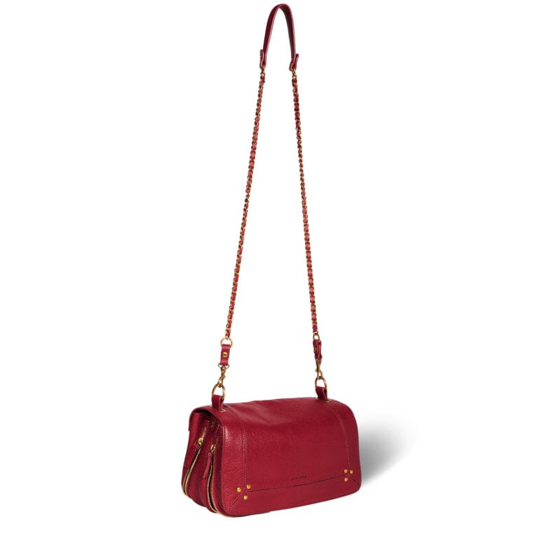 JEROME DREYFUSS - Borsa A Tracolla - Bobi - Rosso Ruby Borse Jerome Dreyfuss 