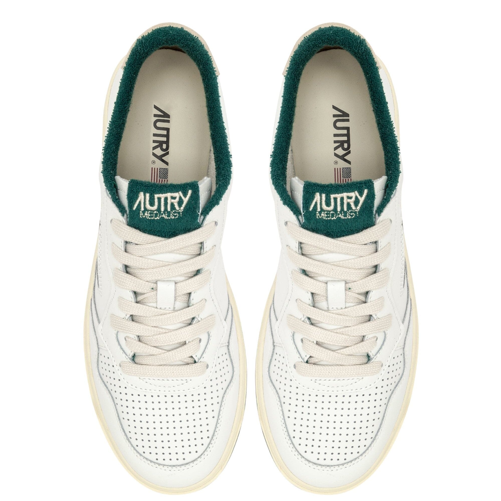 AUTRY AULM VS06 - Bianco Verde Scarpe Uomo AUTRY - Collezione uomo 