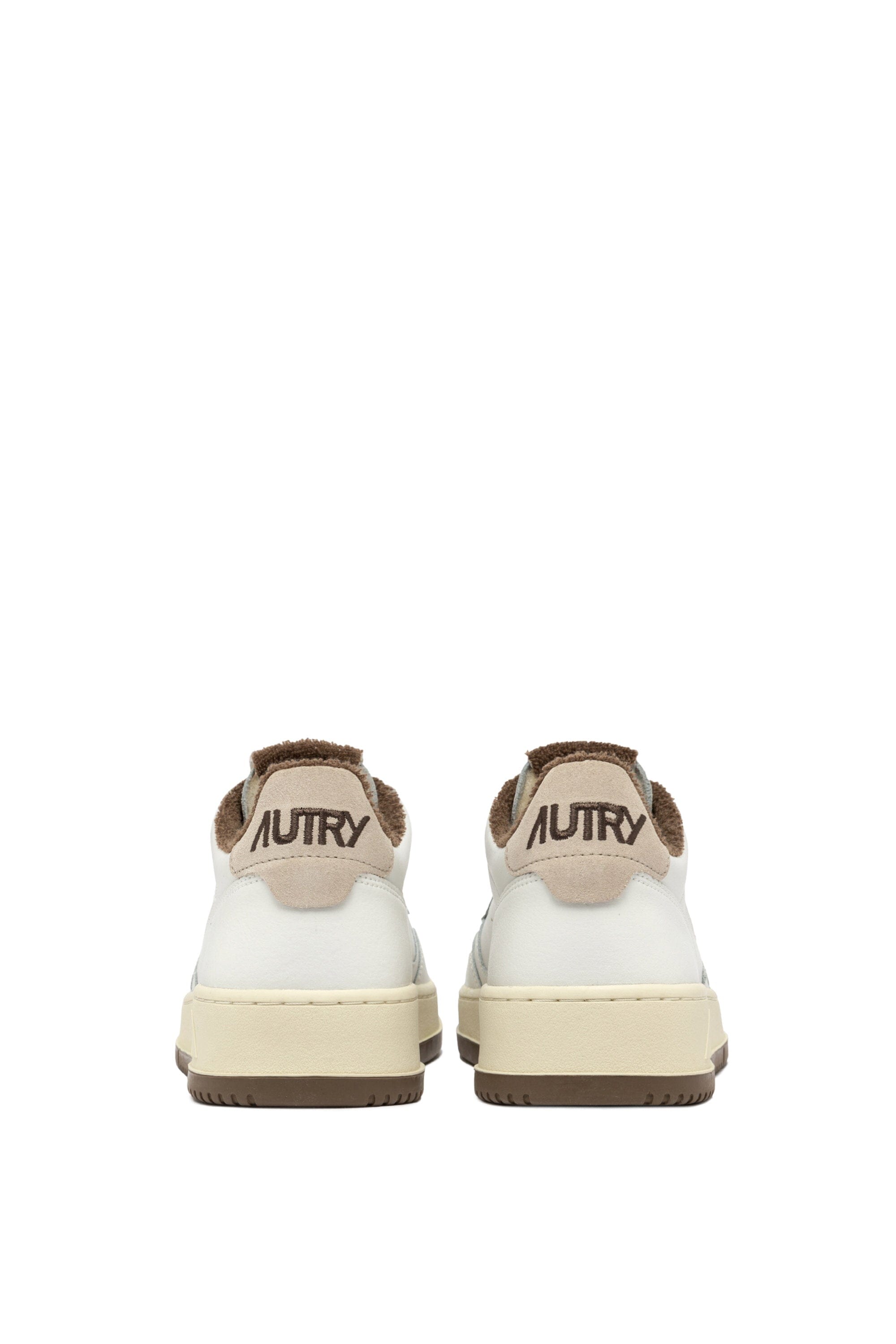 AUTRY - AULW VS03 -Sneakers LOW WOM LEAT - Bianco Marrone Scarpe Donna AUTRY - Collezione donna 