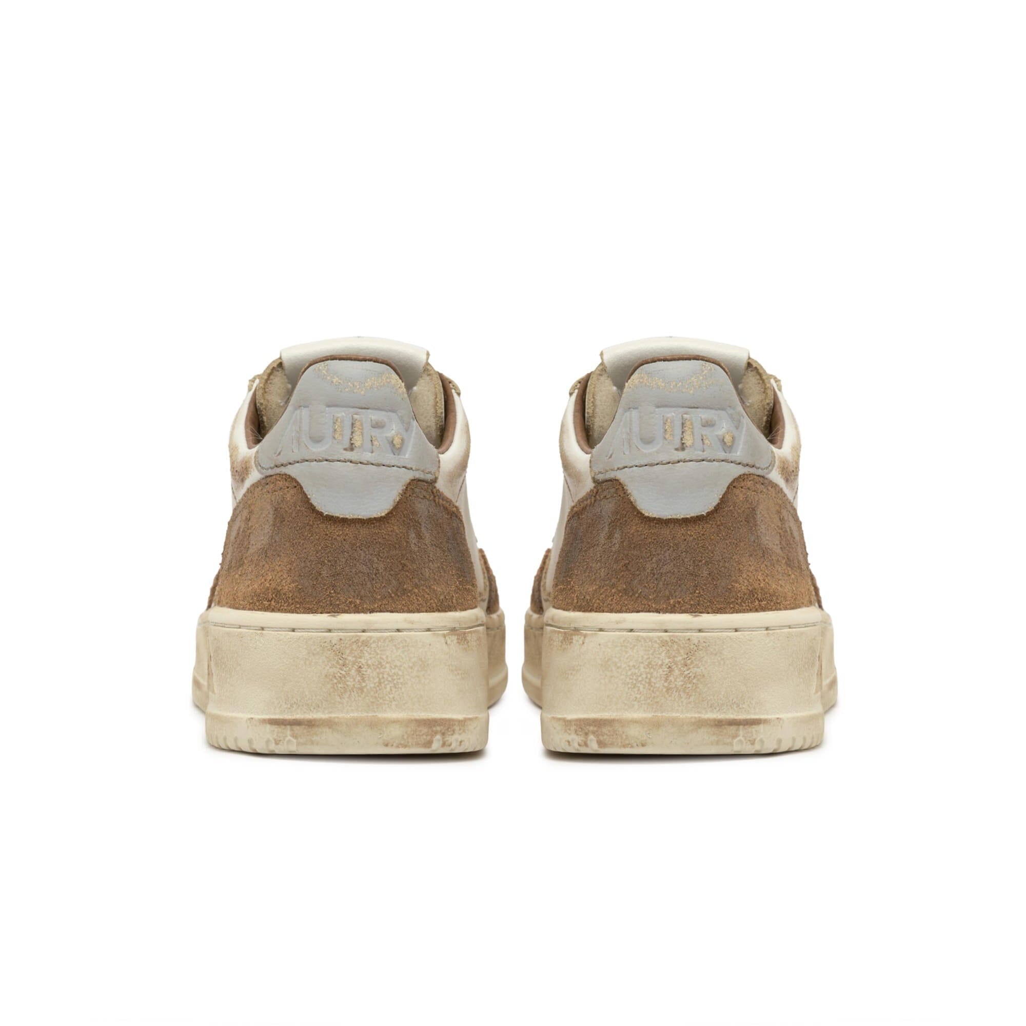 AUTRY - Sneakers AVLM LS06 - LOW MAN LEAT VINTAGE - Beige Scarpe Uomo AUTRY - Collezione uomo 