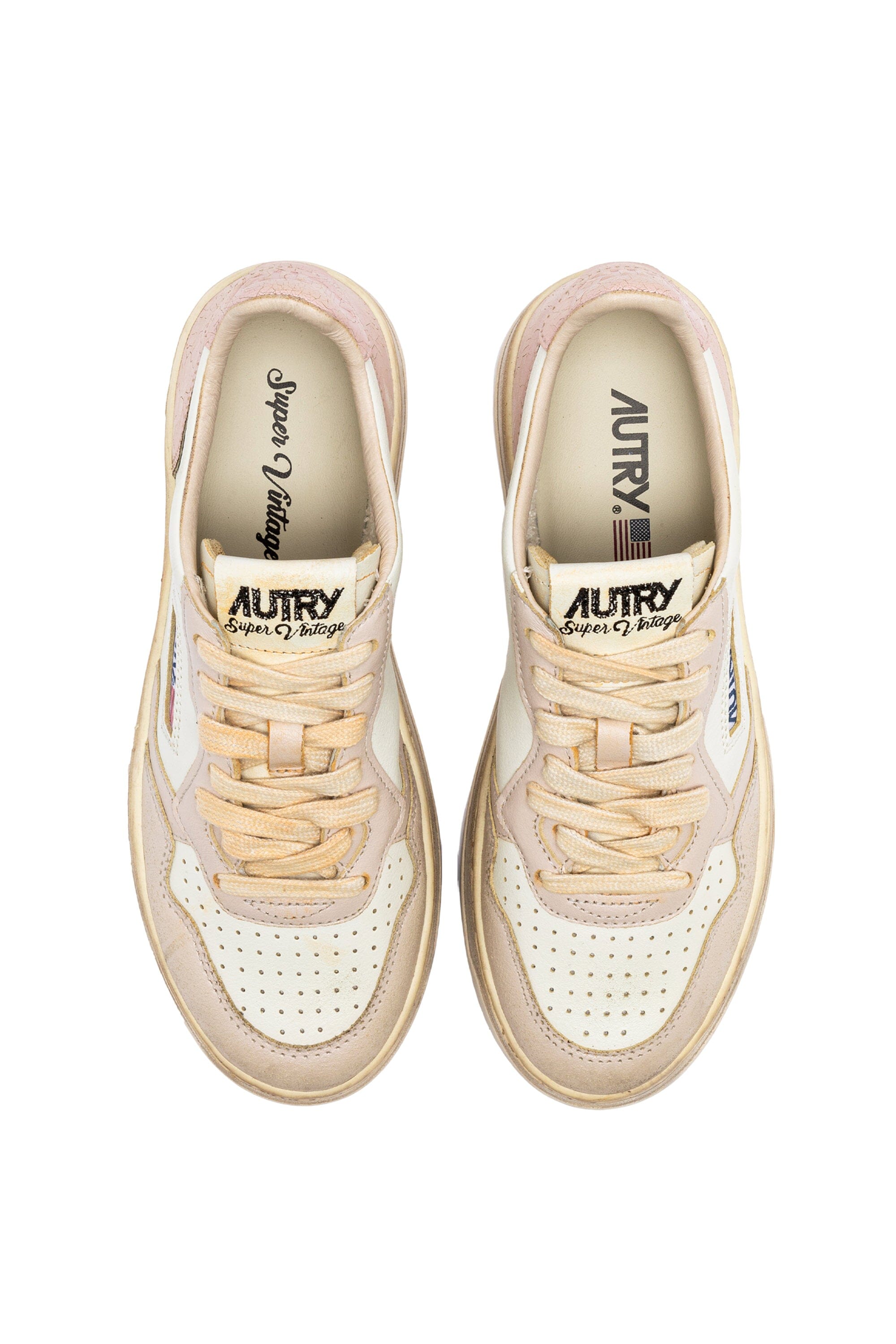 AUTRY - AVLW SV45 - Sneakers - Vintage Edition - ROSA Scarpe Donna AUTRY - Collezione donna 