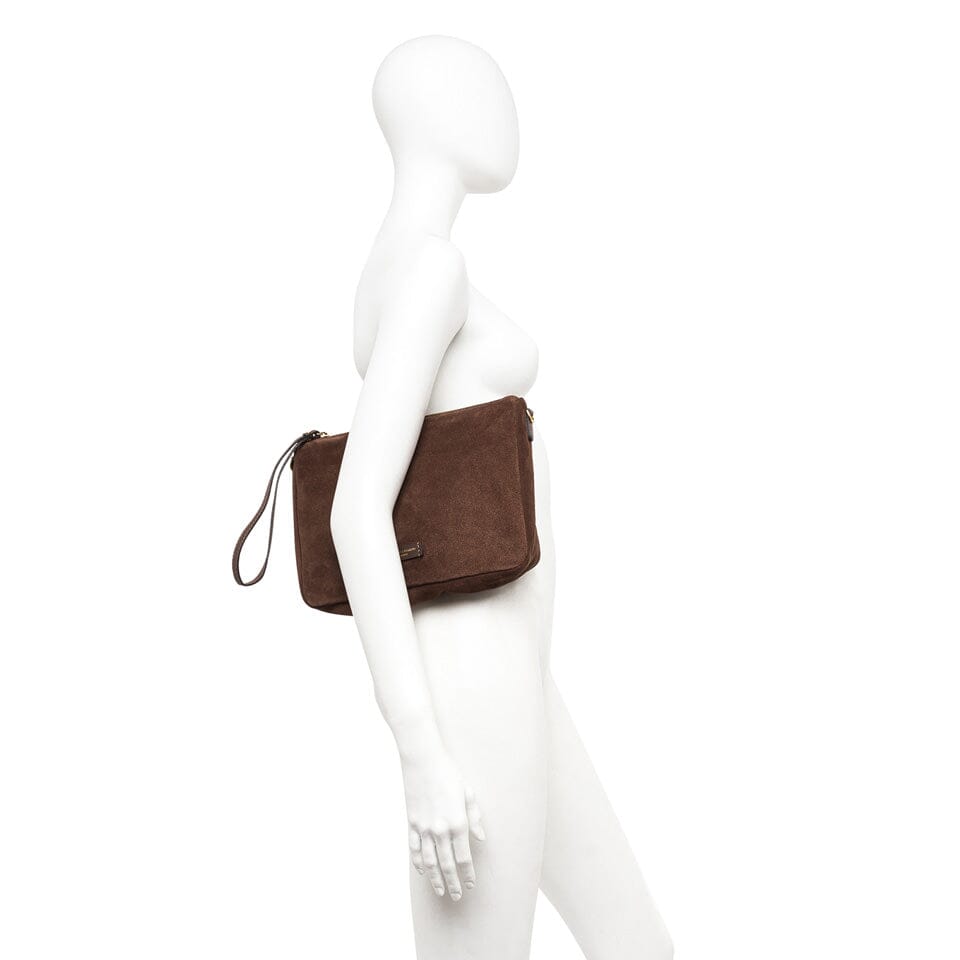 Gianni Chiarini - Pochette - NORA POUCH - BS 10225 - Chocolate Borse Gianni Chiarini 