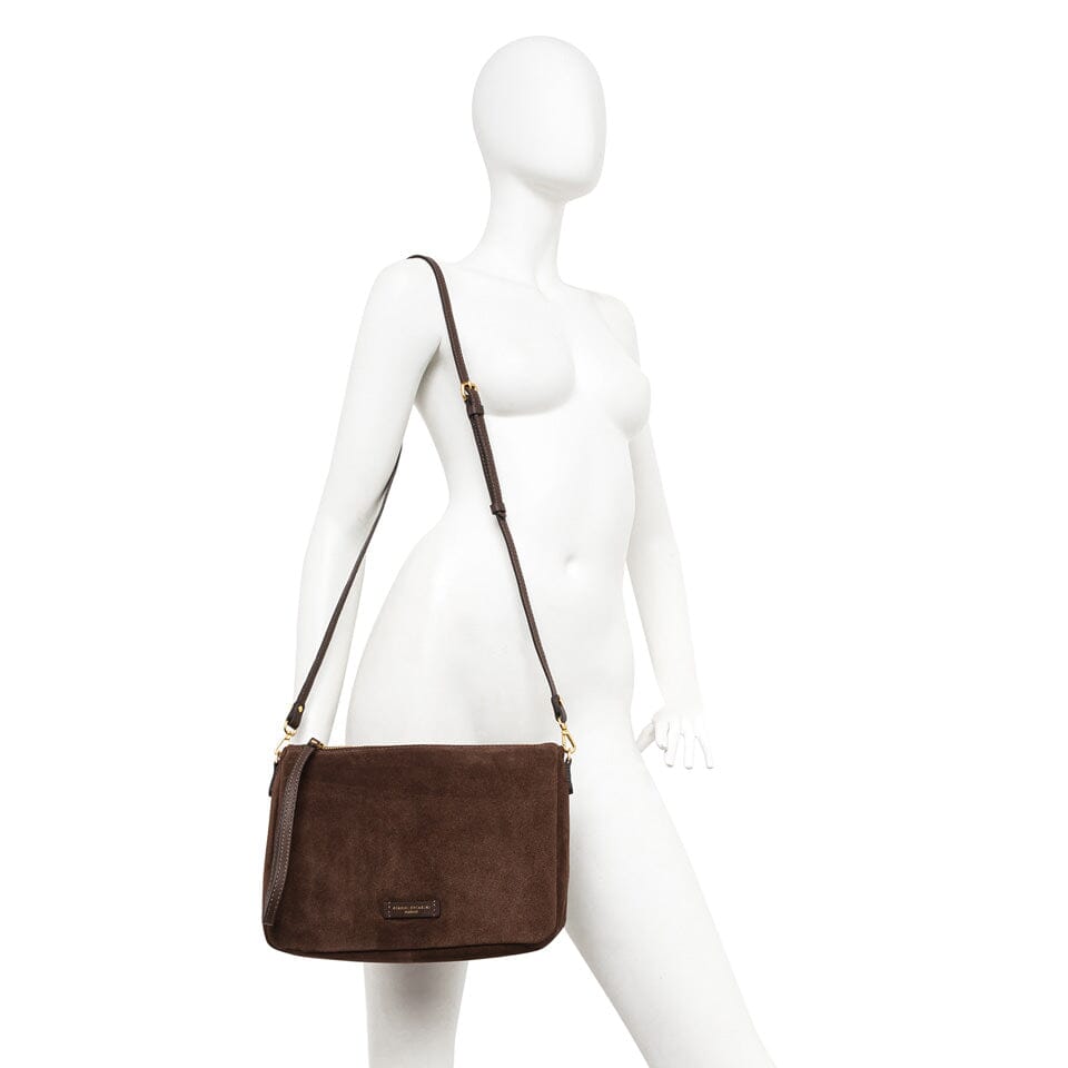 Gianni Chiarini - Pochette - NORA POUCH - BS 10225 - Chocolate Borse Gianni Chiarini 