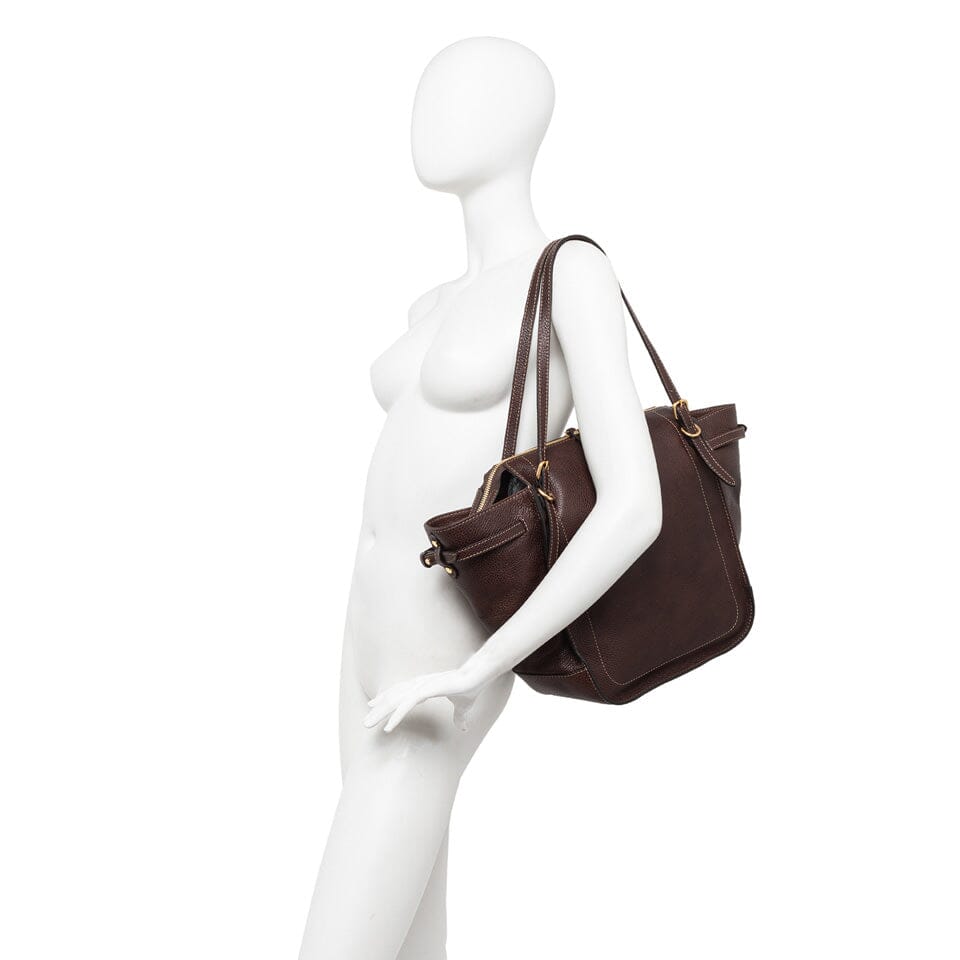 Gianni Chiarini Firenze - Borsa a mano - BS 11032 - OLLY - Dark Brown Borse Gianni Chiarini 