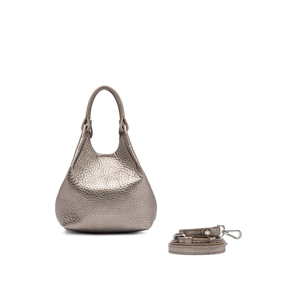 Gianni Chiarini - Borsa a tracolla - BS 9718 - DUA - Peltro Testa di Moro Borse Gianni Chiarini 