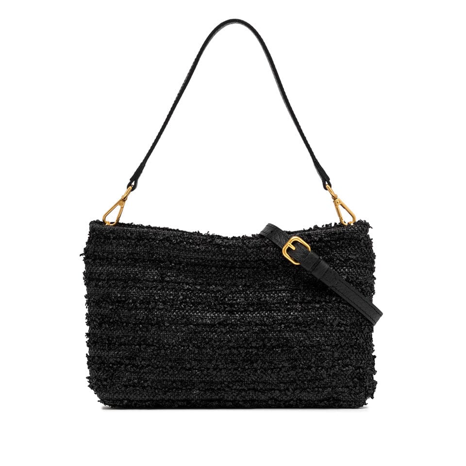 Gianni Chiarini - Pochette - BRENDA - BS 10915 - Rafia Nero Borse Gianni Chiarini 