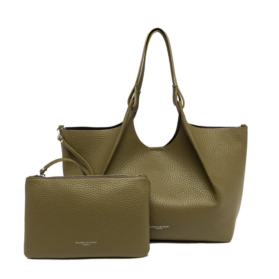 Gianni Chiarini - Borsa a spalla - BS 9720 - DUA - Moss Testa di Moro Borse Gianni Chiarini 