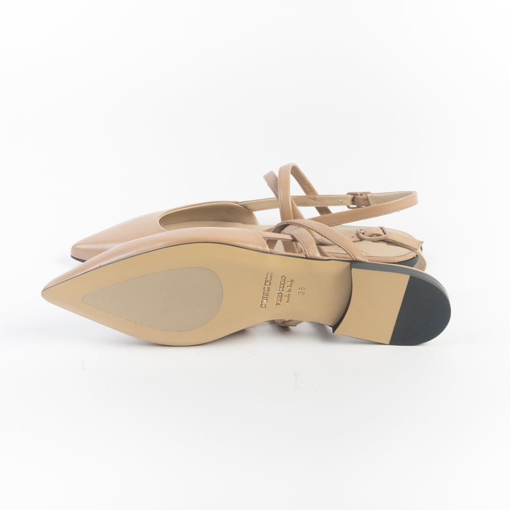 POMME D'OR - Sling Back 1022 - Sahara Sand