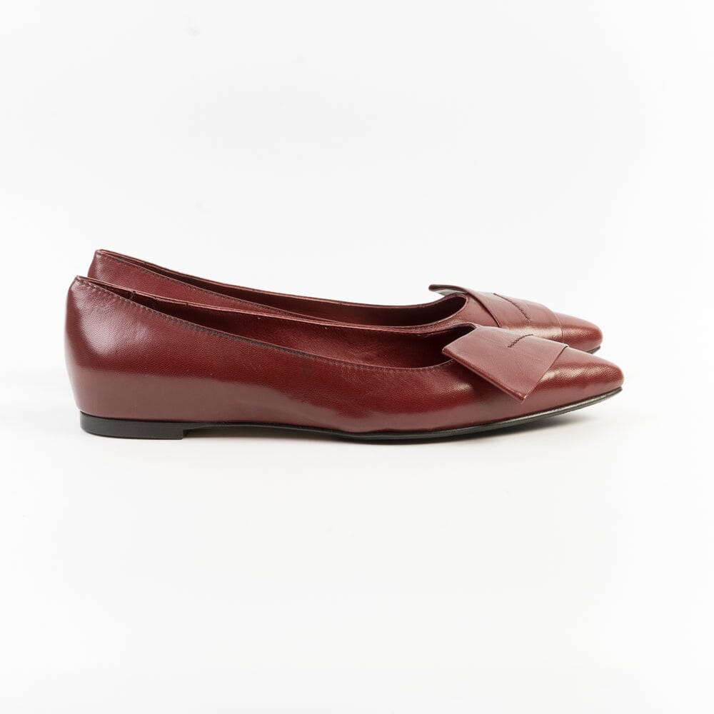 L' ARIANNA - Ballerina BL 2405 - Fiocco Rosso Ancora Scarpe Donna L'Arianna 