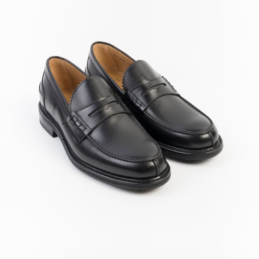 BERWICK 1707 - 11053 - Mocassino fondo Gomma - Pelle Nero Scarpe Uomo Berwick 1707 