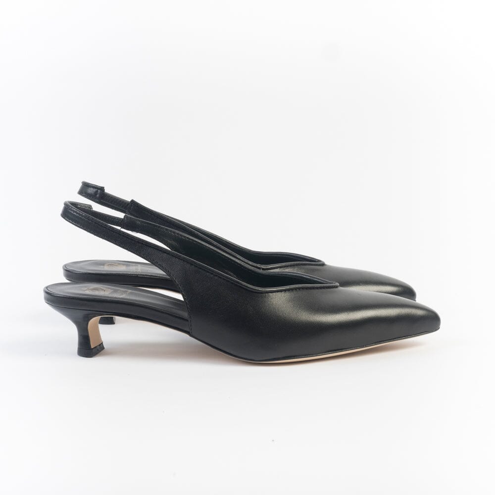 L' ARIANNA - Sling Back - CH2529 - Nero Scarpe Donna L'Arianna 