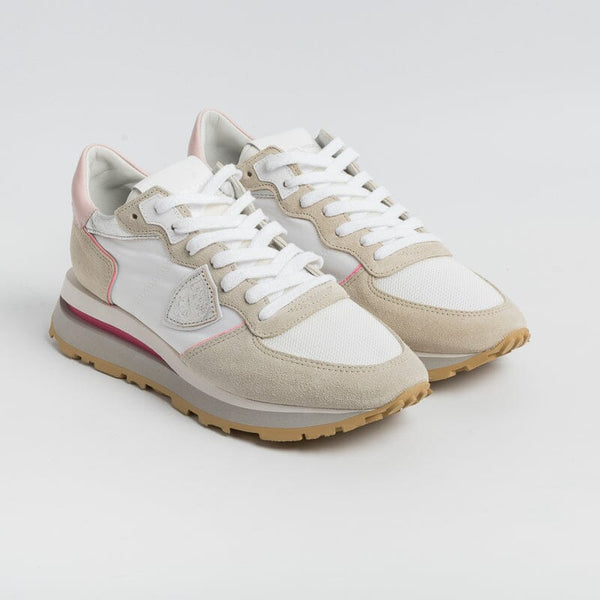 PHILIPPE MODEL Sneakers TKLD WP02 Tropez Haute Blanc Rose