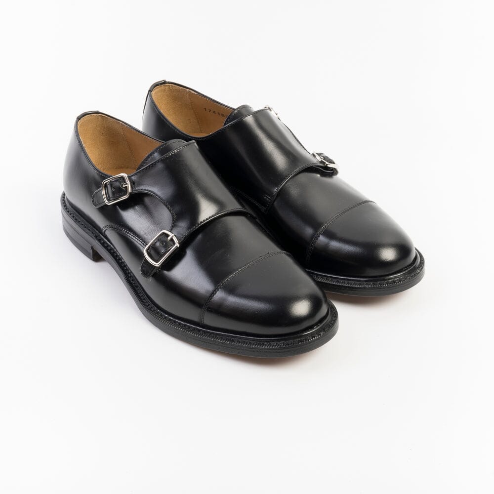 BERWICK 1707 - 5212 - Doppia Fibbia - Nero Scarpe Uomo Berwick 1707 