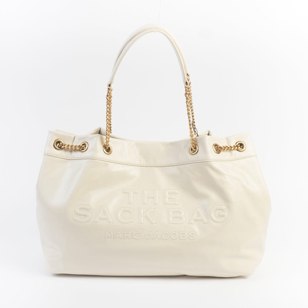 MARC JACOBS - The Chain Sack - Cloud White Borse Marc Jacobs 