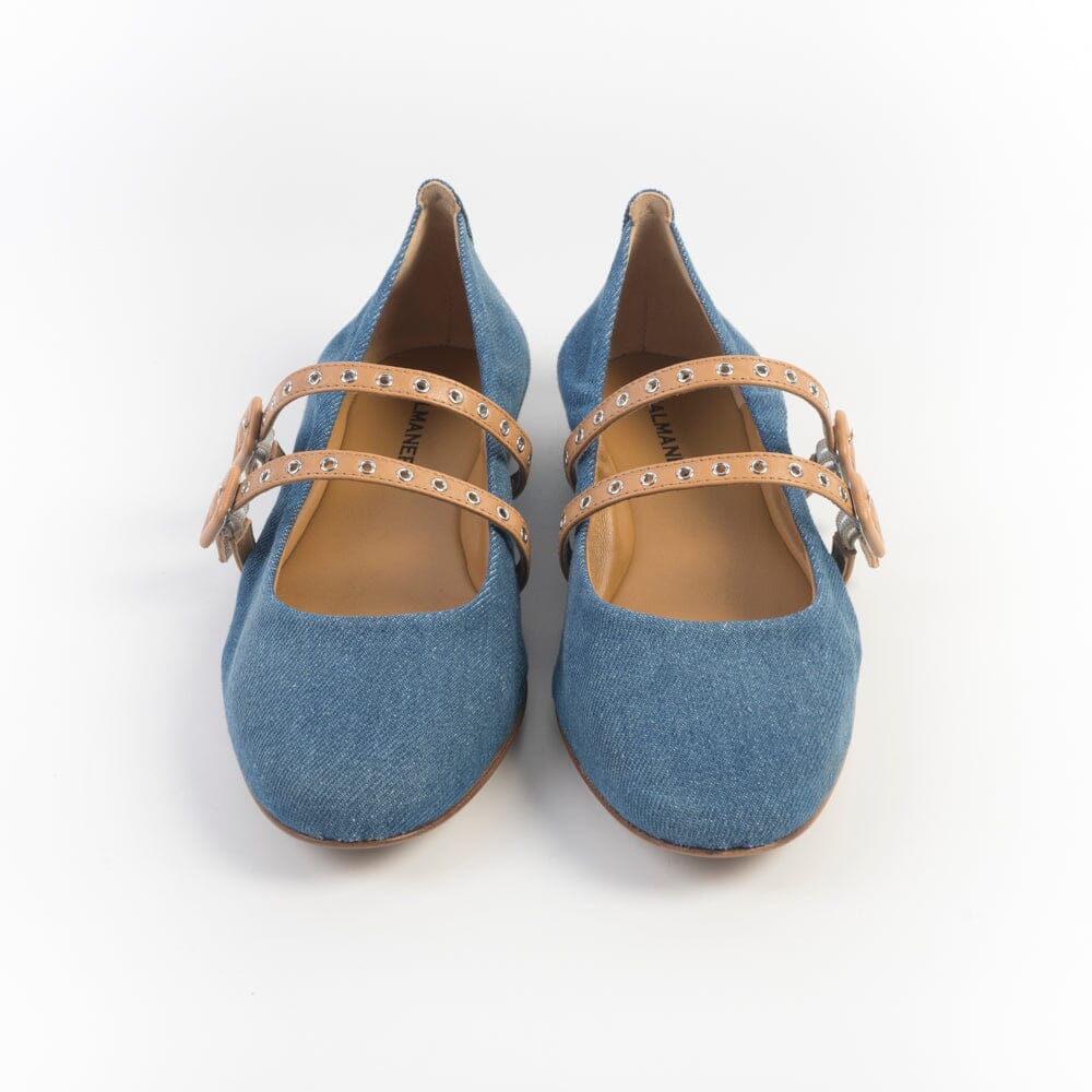 HALMANERA - Mary Jane - Dodo 34 - Denim Scarpe Donna HALMANERA 