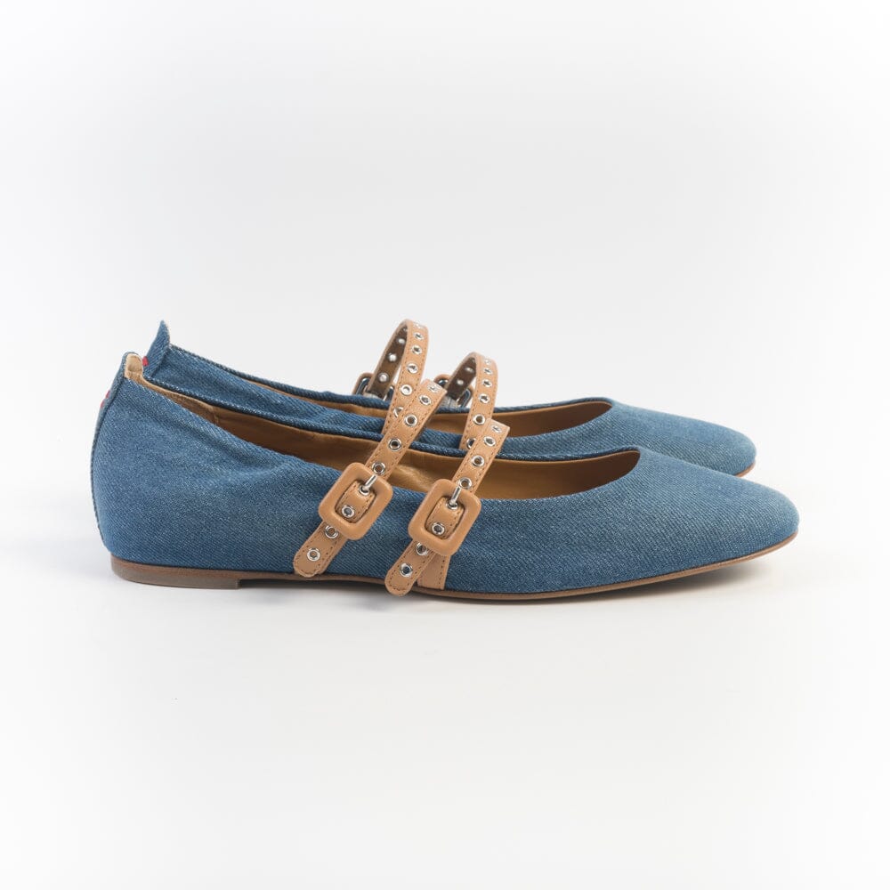 HALMANERA - Mary Jane - Dodo 34 - Denim Scarpe Donna HALMANERA 