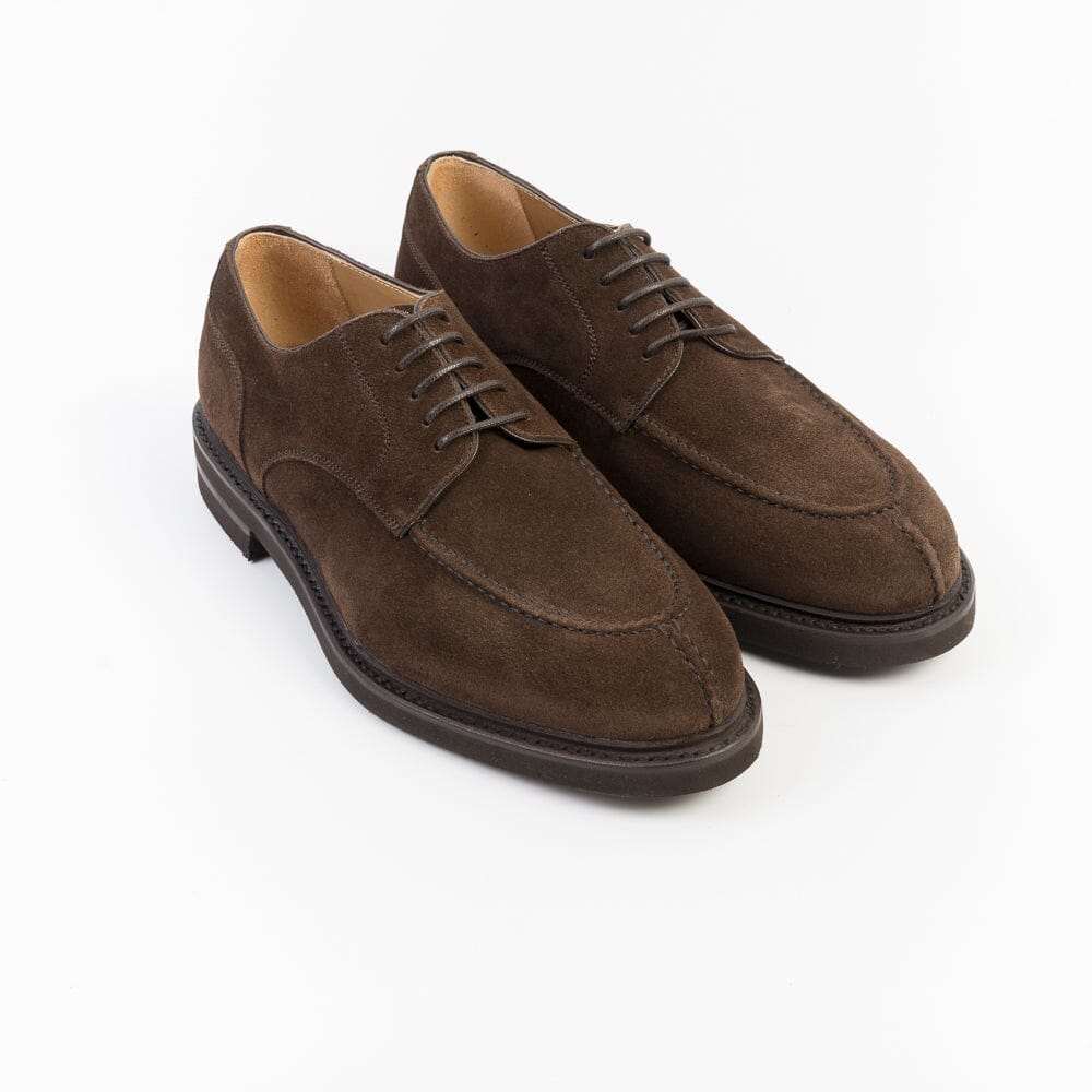 BERWICK 1707 - 5397 - Derby - Camoscio Repello Marrone Scarpe Uomo Berwick 1707 