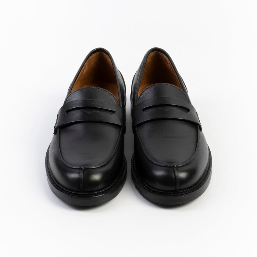 CAPPELLETTOSHOP - Mocassino - 9000 - Vitello Nero Scarpe Donna CAPPELLETTO 1948 