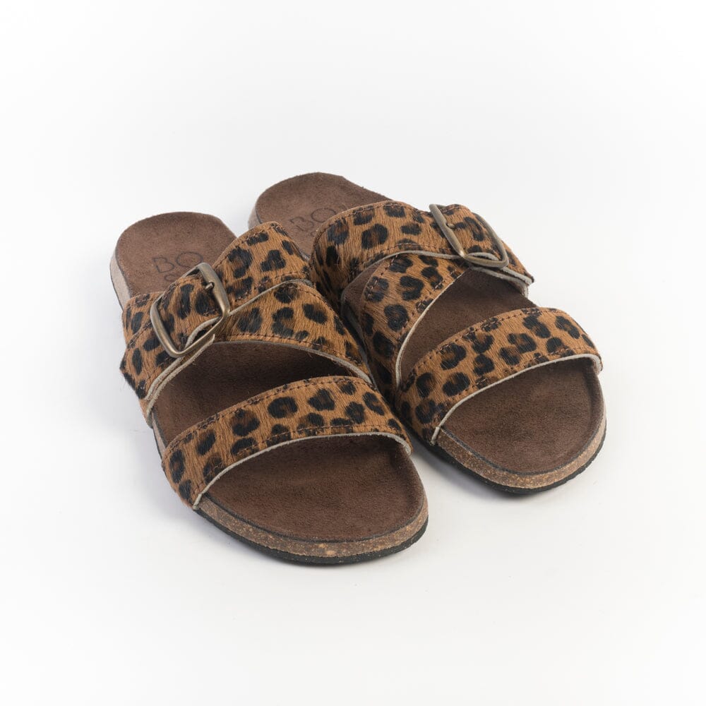 BOSABO - Sandali bassi - 486 - Leopard Scarpe Donna BOSABO 