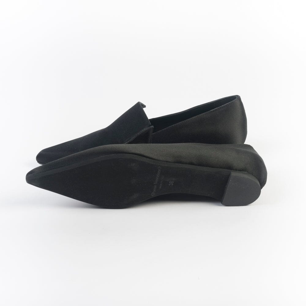 POESIE VENEZIANE - Mocassino - FZP28- Raso Nero Scarpe Donna POESIE VENEZIANE 