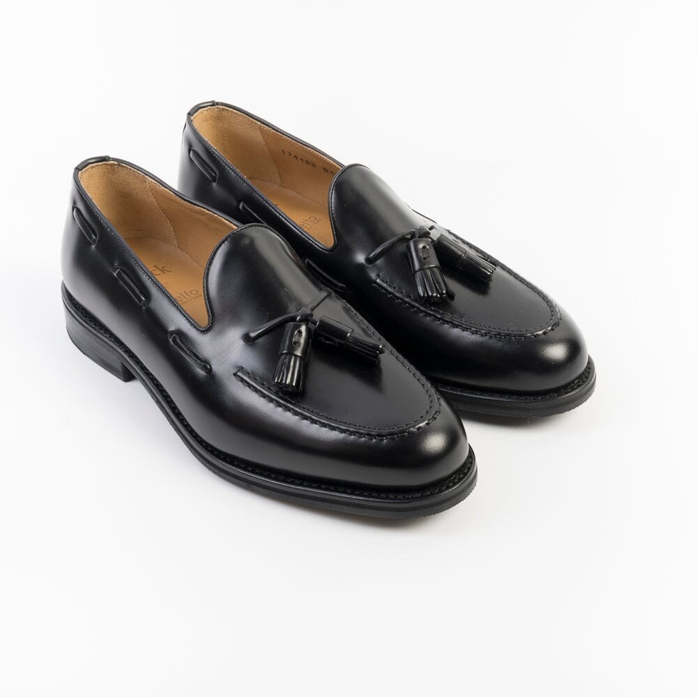 BERWICK 1707 - 8491 - Mocassino Nappine Fondo Gomma - Nero Scarpe Uomo Berwick 1707 