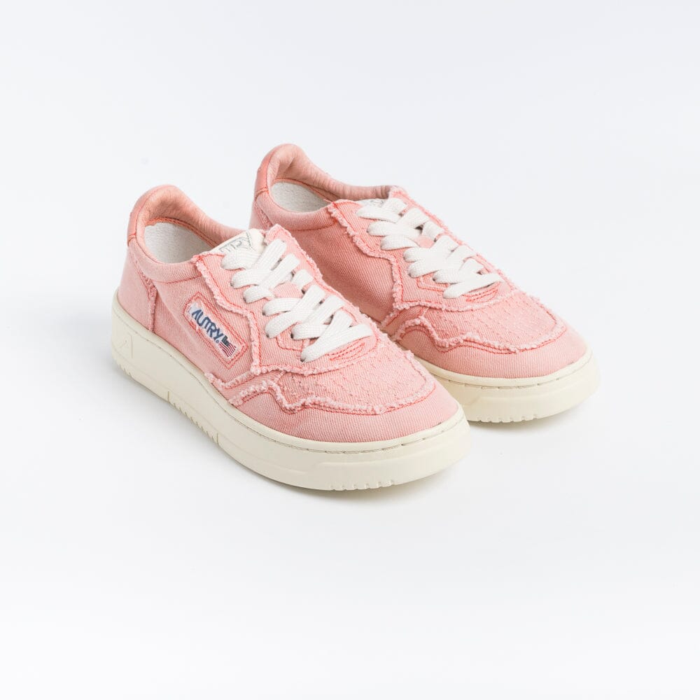 AUTRY AULW DC07- Sneakers LOW WOM DEN/DEN - Corallo — Cappelletto Shop