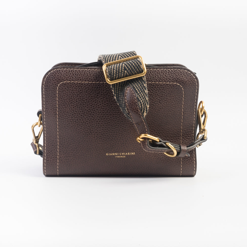 Gianni Chiarini - Borsa a tracolla -OLLY - 11030 - Dark Brown Borse Gianni Chiarini 