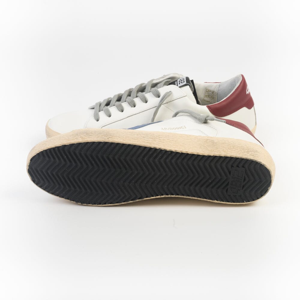 4B12 - Sneakers - Suprime UC127 - Bianco Blu Scarpe Uomo 4B12 - COLLEZIONE UOMO 