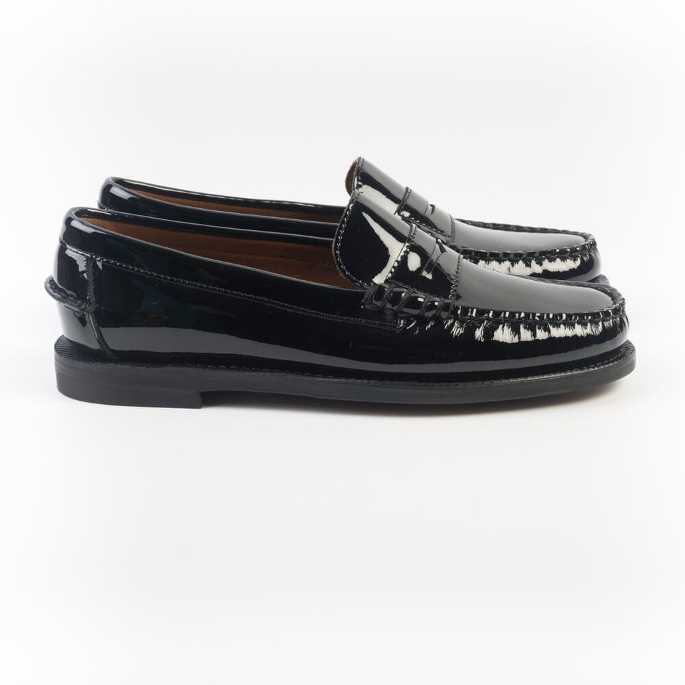 SEBAGO - Mocassino 731283 - Vernice Nero Scarpe Donna Sebago 