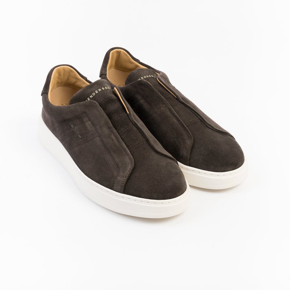 HENDERSON - Sneakers - Devis - Suede Modica Testa di Moro Scarpe Uomo HENDERSON 