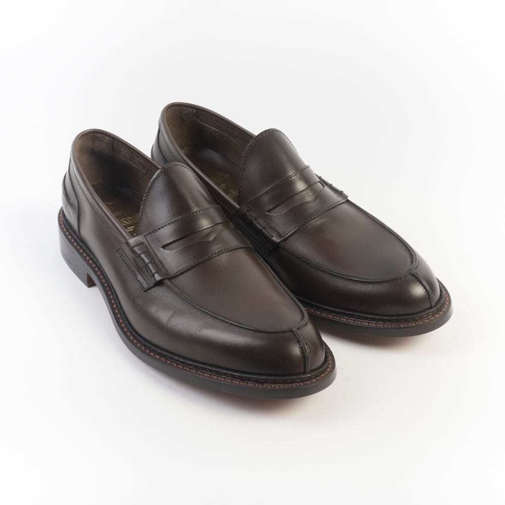 TRICKER'S - Mocassino in pelle - Adam - Espresso Sfoderato Scarpe Uomo Tricker's 