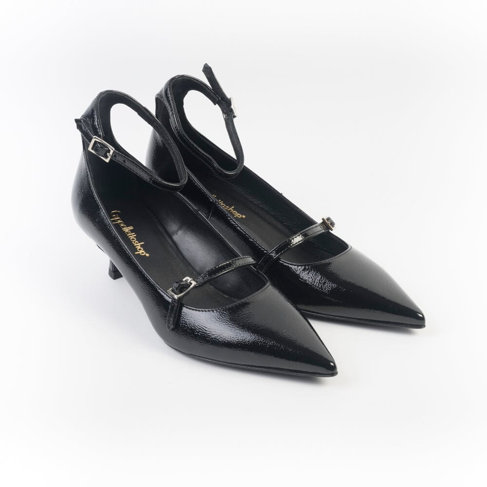 CappellettoShop - Décolleté - Fiamma 13 - Nero Scarpe Donna CAPPELLETTO 1948 