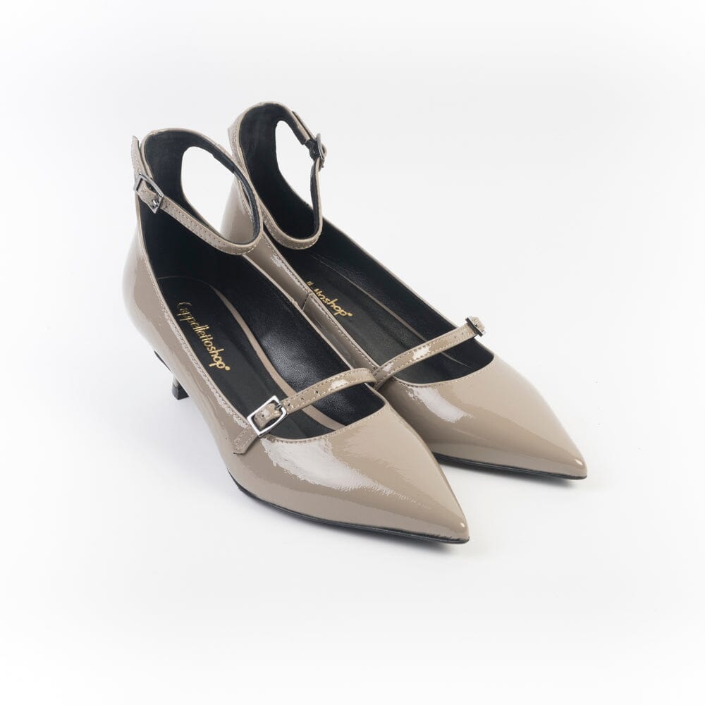 CappellettoShop - Décolleté - Fiamma 13 - Taupe Scarpe Donna CAPPELLETTO 1948 