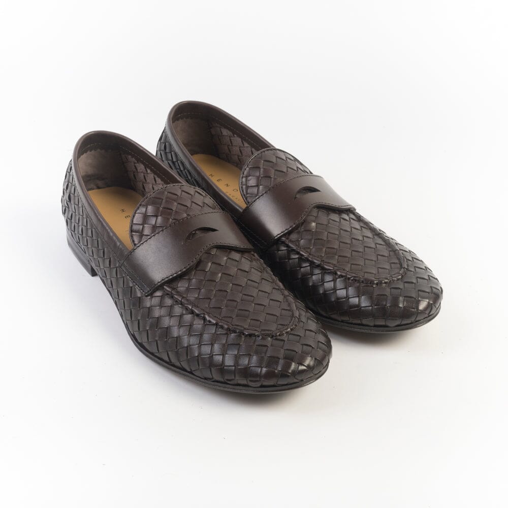 HENDERSON - Mocassino 75410 - Pelle Caffè Scarpe Uomo HENDERSON 