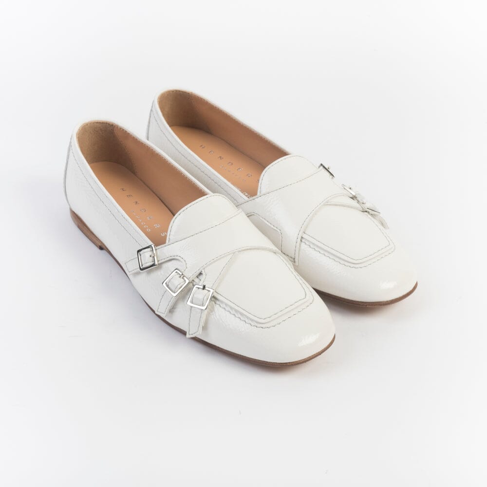 HENDERSON - Mocassino - LIPSTICK - Naplak Bianco Scarpe Donna HENDERSON - Collezione Donna 