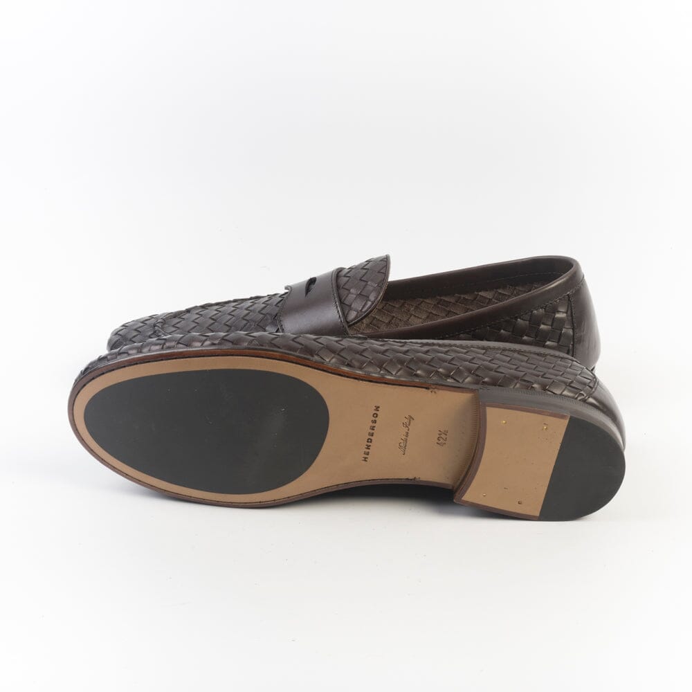 HENDERSON - Mocassino 75410 - Pelle Caffè Scarpe Uomo HENDERSON 