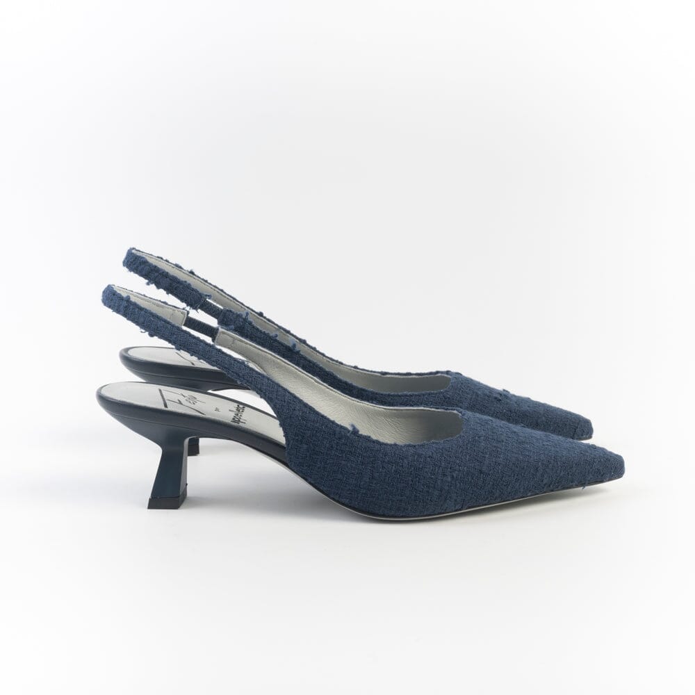 ROBERTO FESTA - Sling Back - Arabel - Tessuto Navy Scarpe Donna Roberto Festa 