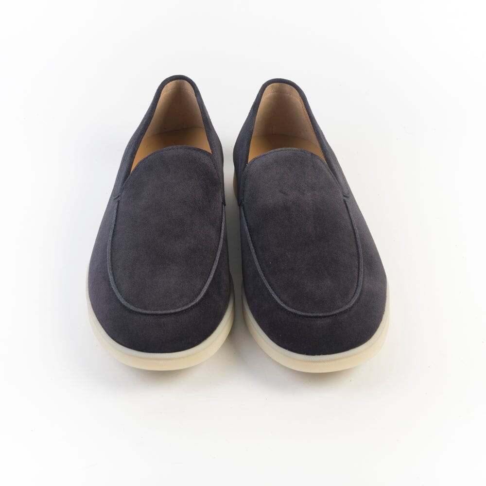 HENDERSON - Mocassino Slipon - Panarea - Suede Oceano Scarpe Uomo HENDERSON 