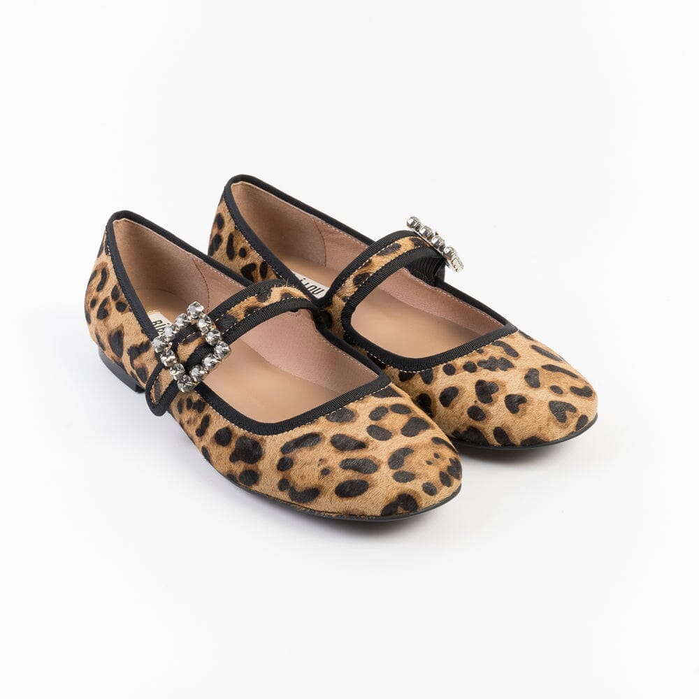 BIBI LOU - Mary Jane ESSEN - 656 - Leopardo Scarpe Donna BIBI LOU 