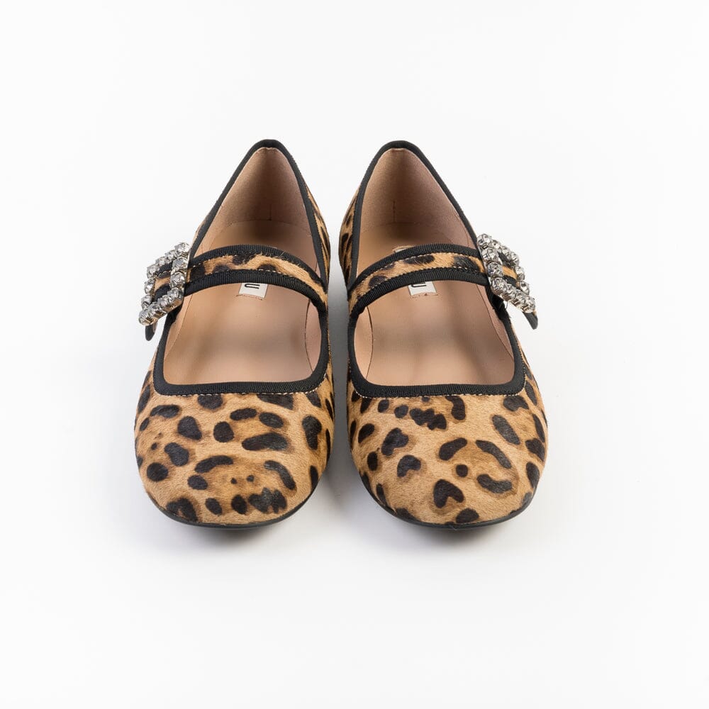 BIBI LOU - Mary Jane ESSEN - 656 - Leopardo Scarpe Donna BIBI LOU 