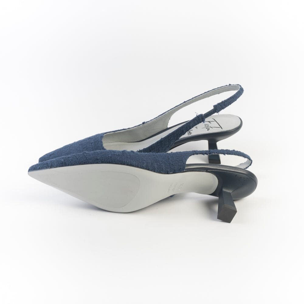 ROBERTO FESTA - Sling Back - Arabel - Tessuto Navy Scarpe Donna Roberto Festa 