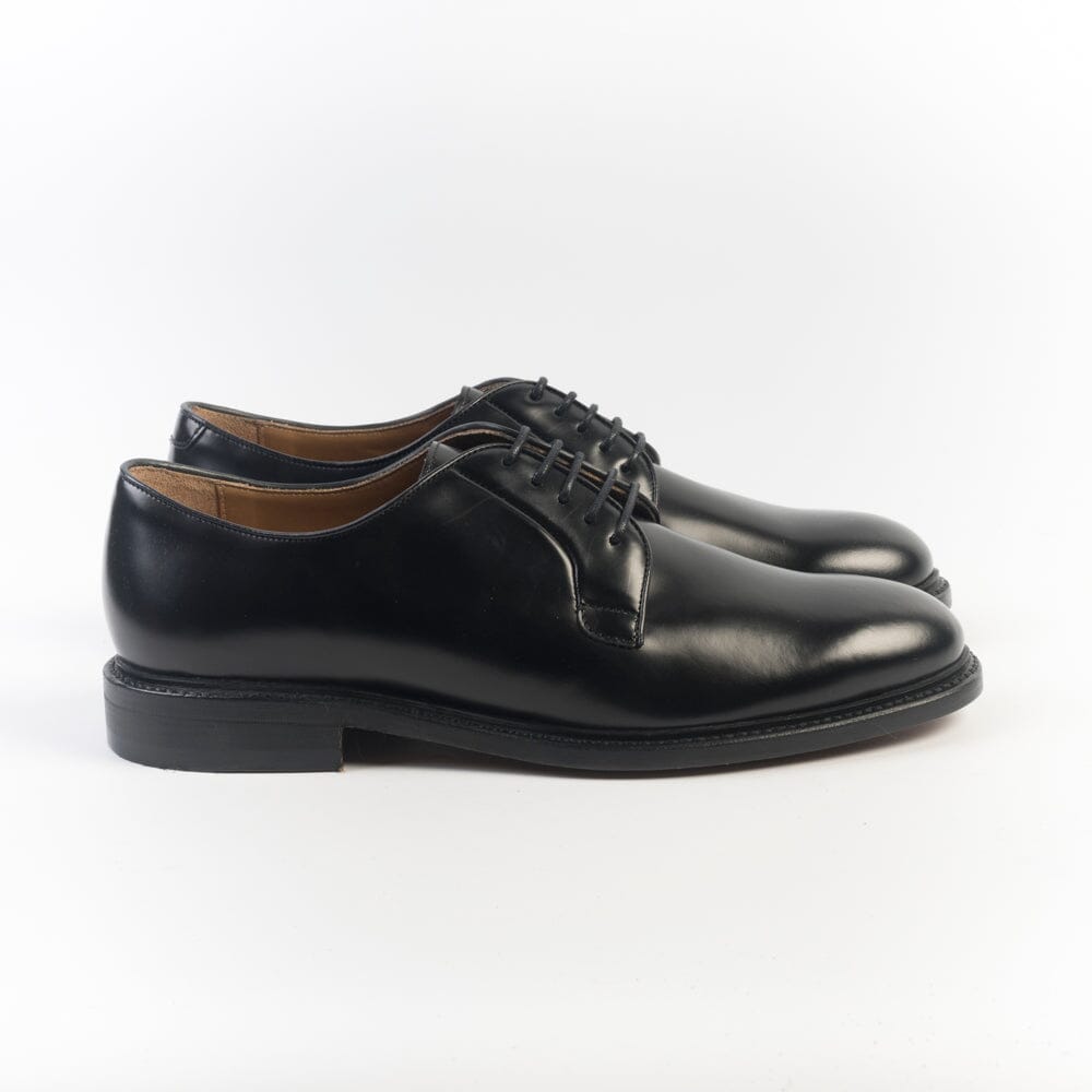 BERWICK 1707 - 4406 - Derby - Nero Fondo Cuoio Sfoderato Scarpe Uomo Berwick 1707 