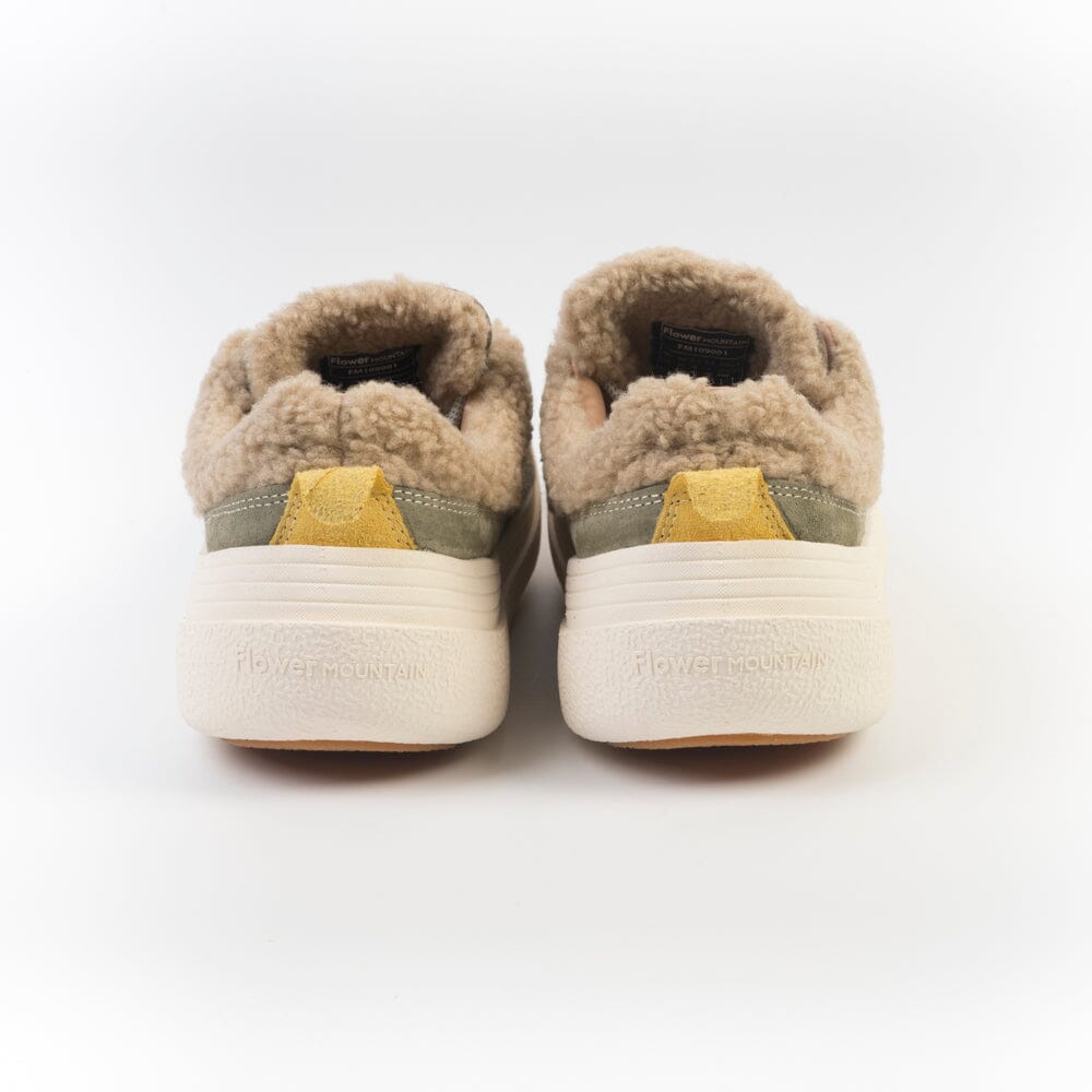 FLOWER MOUNTAIN - Sneakers Fami - 0E01 - Teddy Beige Scarpe Donna FLOWER MOUNTAIN 