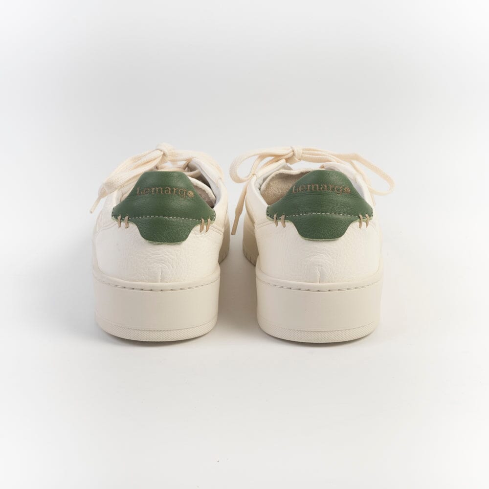 LEMARGO - Sneakers - HB01C - Cervo Bianco Verde Scarpe Uomo LEMARGO - Collezione Uomo 