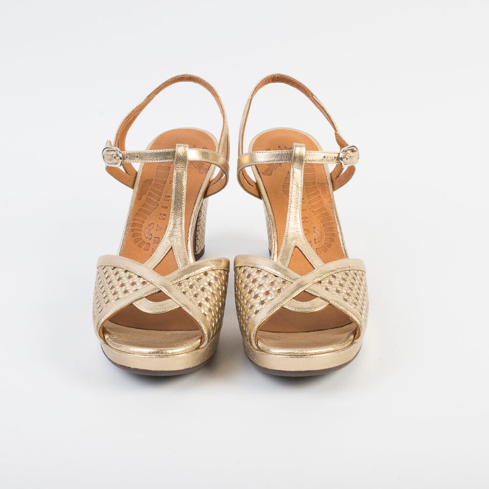 CHIE MIHARA Heeled Sandals EGY Champagne